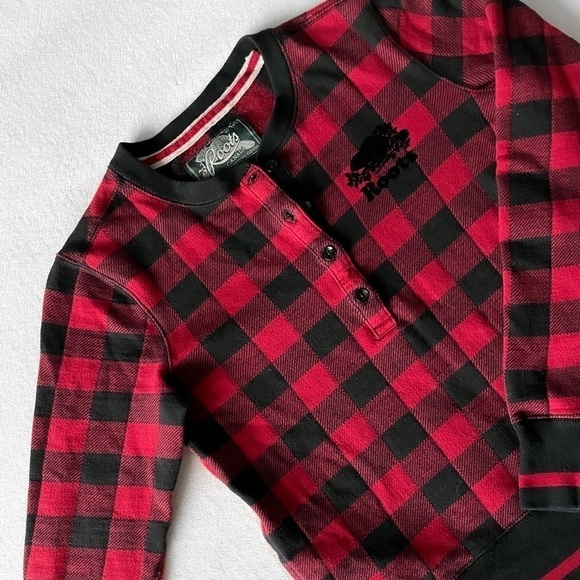 ROOTS Fleece Cabin Henley - Picture 6 of 9